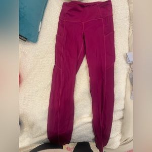 Lululemon fast and free leggings